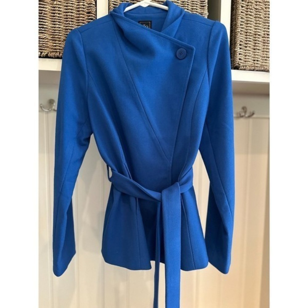 The Limited, LTD The Limited Luxe‎ Collection Blue Coat, Size XS Tall - NWT - Picture 3 of 7